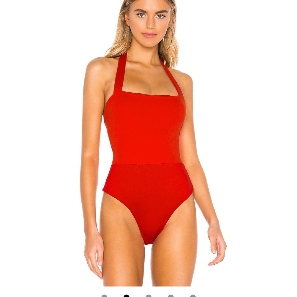 Superdown Reece Halter Bodysuit